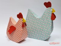 Paper Maché Hen